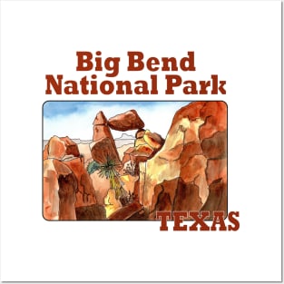 Big Bend National Park, Texas Posters and Art